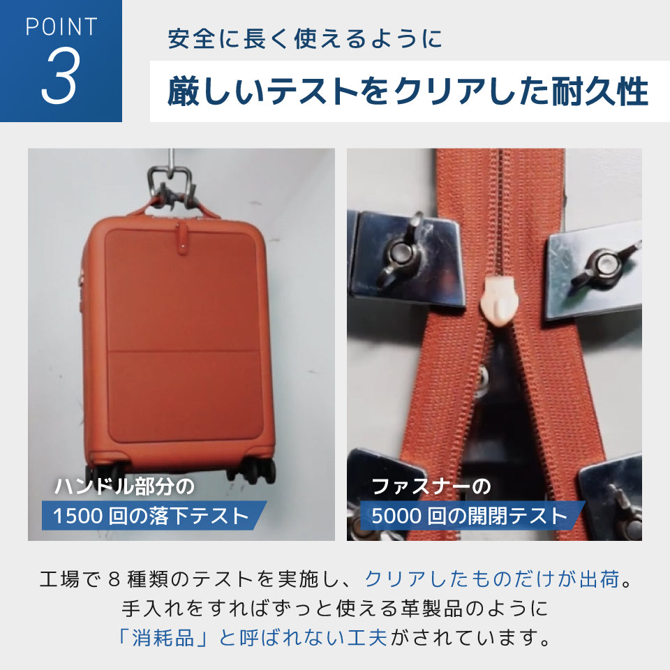 moln Large〜鞄のようなキャリーオンスーツケース〜(92Lサイズ)