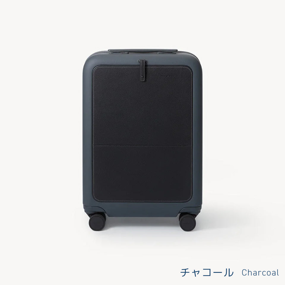 moln small+〜鞄のようなキャリーオンスーツケース〜(フロントオープン付き)