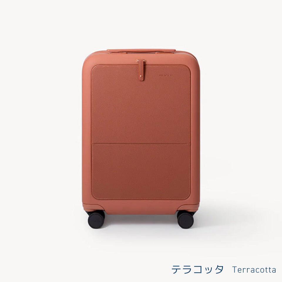 moln small+〜鞄のようなキャリーオンスーツケース〜(フロントオープン付き)